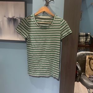 JCrew M striped short sleeve t shirt